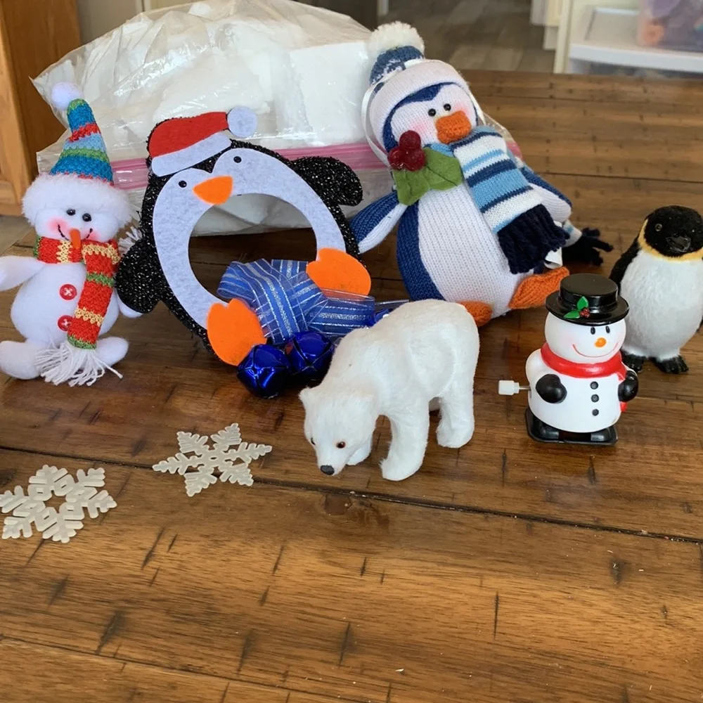 Sensory Winter Happy Hands Activity Bag For Littles